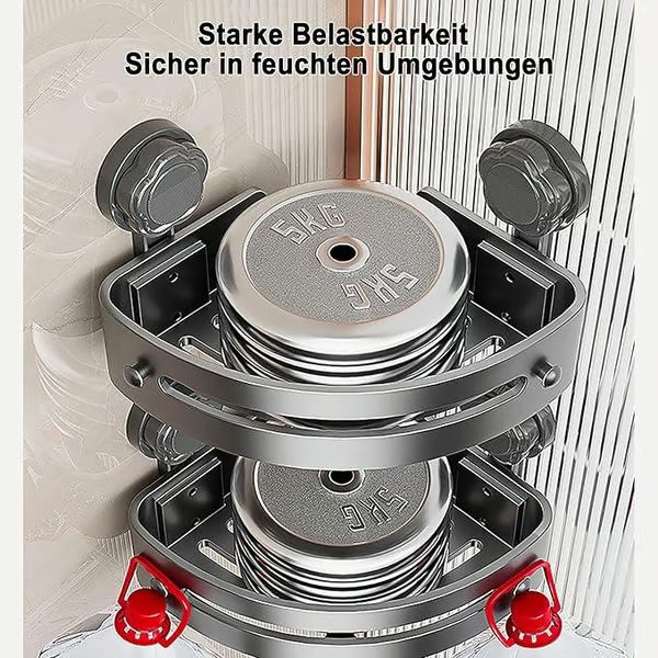 🚿 Corner Shower Storage Rack – Space-Saving & Easy to Install ✨