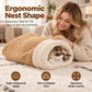 ❄️🐾Winter Warm Semi-Enclosed Pet Sleeping Bag