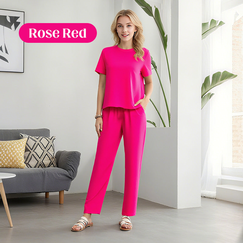 🌸New Arrival 50% OFF💖 Women's Soft Casual Top and Pants Set
