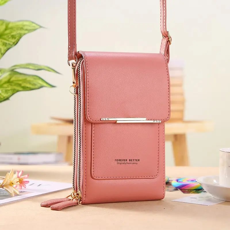 🏆Last Day Promotion：ONLY ￡9.99!!👜 📱 Simple and elegant women's touchscreen crossbody phone wallet(📦 Buy 2 Free Shipping)