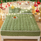 🛏️ 60% OFF! 🎁 WARM FITTED BED SHEET - Brushed Flannel & Deep Pocket (Up to 40cm), Non-Slip Corners for All-Season Comfort - Perfect Gift Idea ❄️🛌