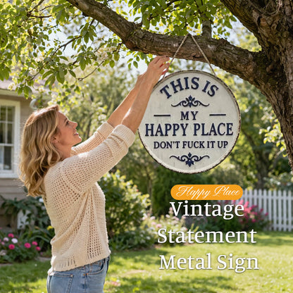 ✨ "This is my happy place" sign! 🏡