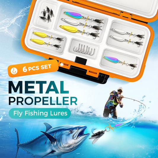 ⏳🔥LIMITED-TIME 50% OFF! ⏰Metal propeller fishing lure for catching fish🎣🎁
