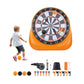 🎯⚽️Inflatable soccer dartboard, giant soccer dartboard, comes with 2 soccer balls and air pump, can be set up in 3 minutes, ideal for large garden games.
