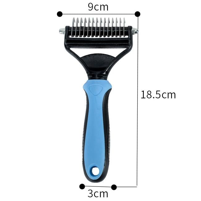 🐾  Last Day Special Price £9.99 !  🏆 Professional Deshedding Tool For Dogs And Cats – Gentle On Skin, Efficient Grooming & Comfortable Grip Design ✂️