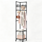 Space-Saving Garment Rack