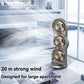 3-Head USB Desk Fan, 720° Air Circulation Cooling Fan with 5-Speed Wind, Ultra-Quiet for Bedroom/Office/Camping, Portable Rechargeable Battery Mini Air Cooler, Perfect Thanksgiving/Christmas/Halloween Gift for Home Travel, Rechargeable Personal Fan