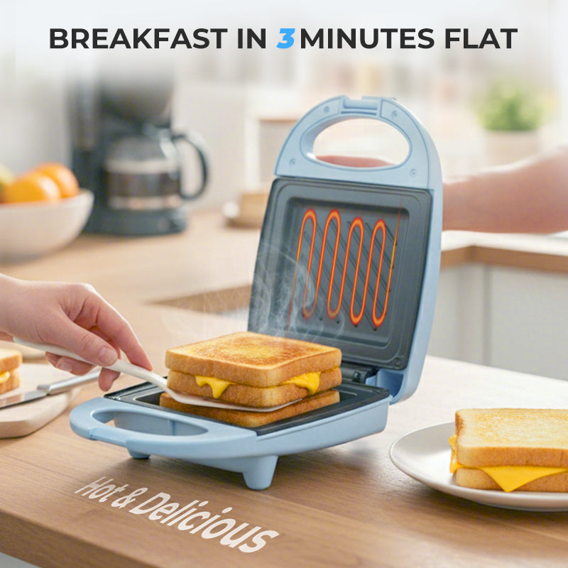 🔥Compact Multi-Function Fast Heating Sandwich Maker