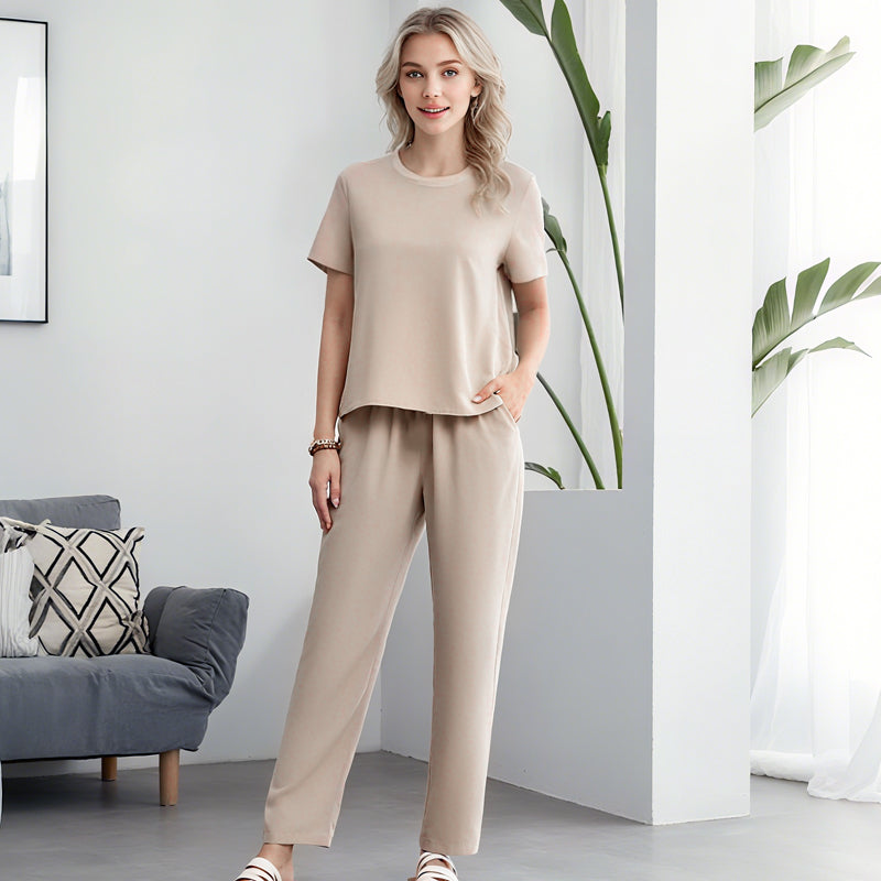 🌸New Arrival 50% OFF💖 Women's Soft Casual Top and Pants Set