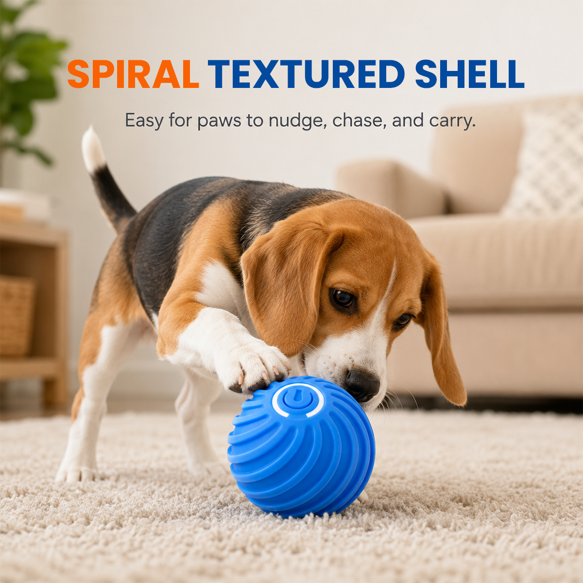 🏆Limited Time Sale 50% OFF 🐶🐾Smart Interactive Bouncing Ball