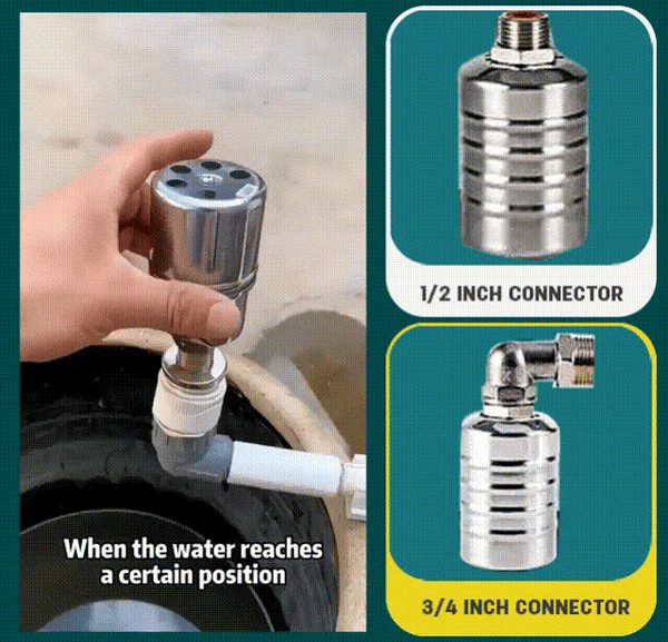 🥰2026 New Hot Sale - 50% OFF✨304 Stainless Steel Fully Automatic Water Level Control Float Valve