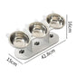 Anti-Slip Elevated 3-Bowl Pet Feeder