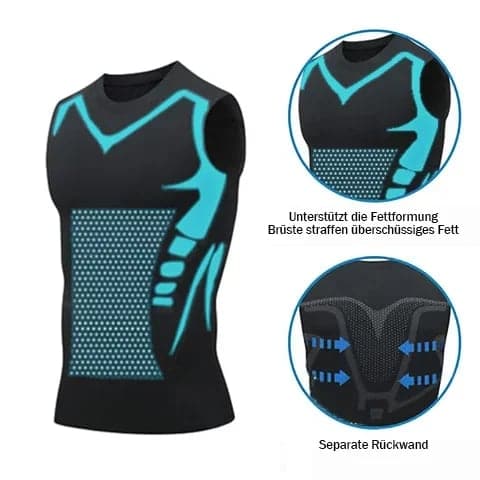 🔥50K+ SOLD💥Ionic Shaping Vest – Cooling compression, smooths belly & love handles. Invisible under shirts. Feel confident again!💪✨