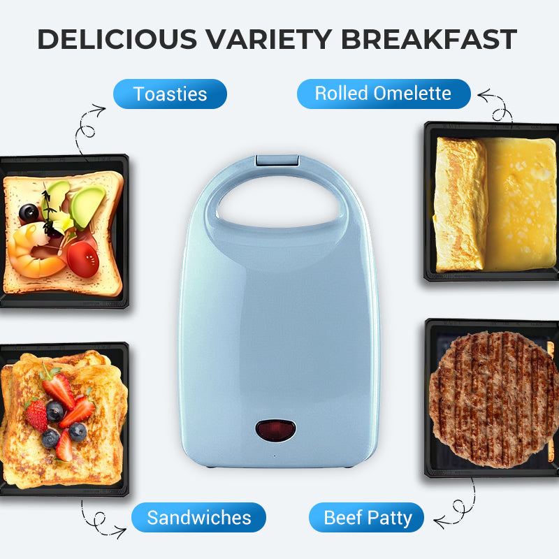 🔥Compact Multi-Function Fast Heating Sandwich Maker