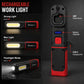 🔥 Rechargeable Work Light, 3000LM COB LED Magnetic Mechanic Light with 360° Swivel Hook, 180° Adjustable Stand, Flashlight Mode, USB-C Charging, IP54 Water-Resistant for Car Repair, Garage & Camping
