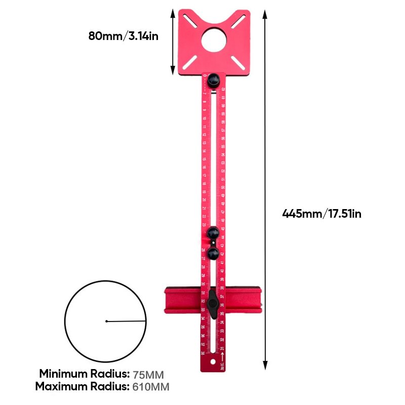 🔧3 in 1 Router Milling Groove Bracke（50% OFF）