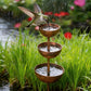 🐦Final Hours Flash Sale ￡10.99!!⚡ Rain Catcher - Plant Support 🌧️Metal Garden Ornament