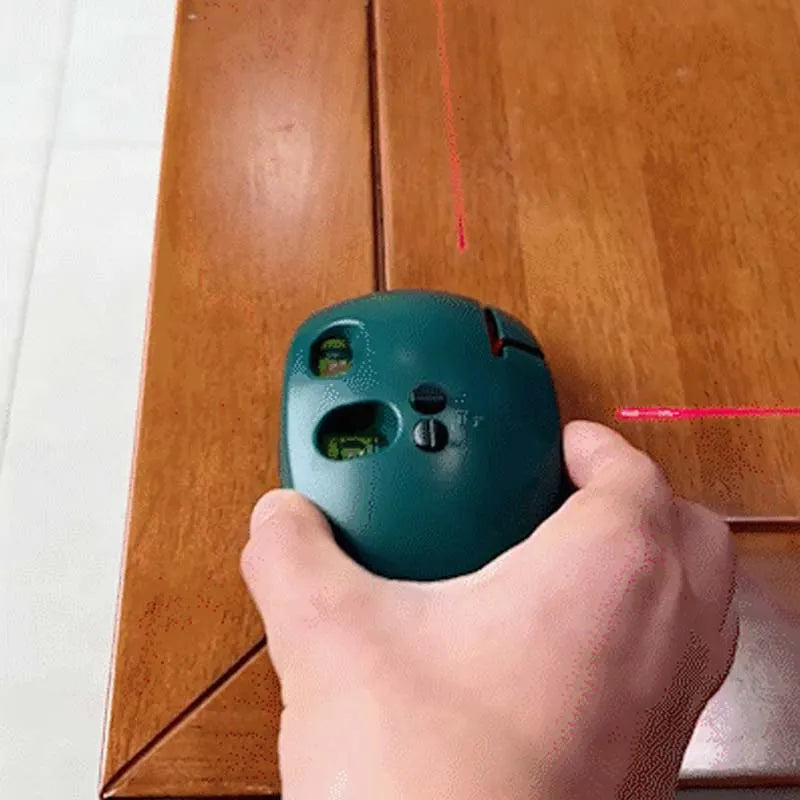 📐50% OFF NOW! 🔴90° Right Angle Laser Level – Infrared Precision Laser Line Tool, Bright Visible Beam, Compact Durable Layout Marker for Tile Laying, Shelf Mounting & Home DIY Projects