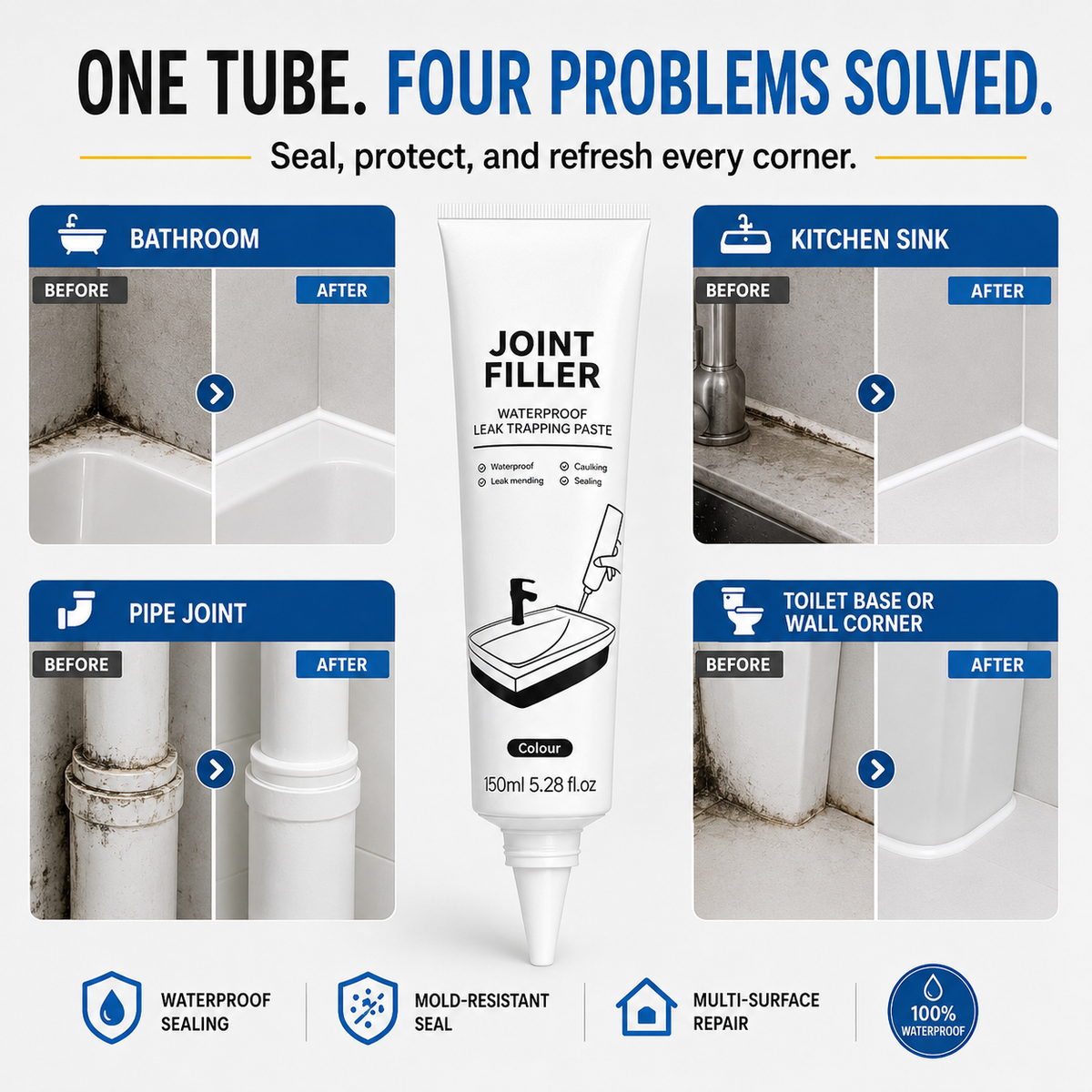 ✨Buy 2 Get 1 Free✨Multi-Purpose Waterproof Joint Filler