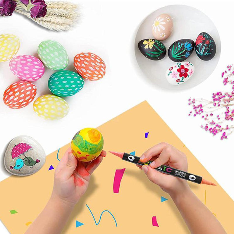 🎅🌟Christmas Sale 50% OFF!!🎄🌈Dual Tip Acrylic Paint Pen Marker