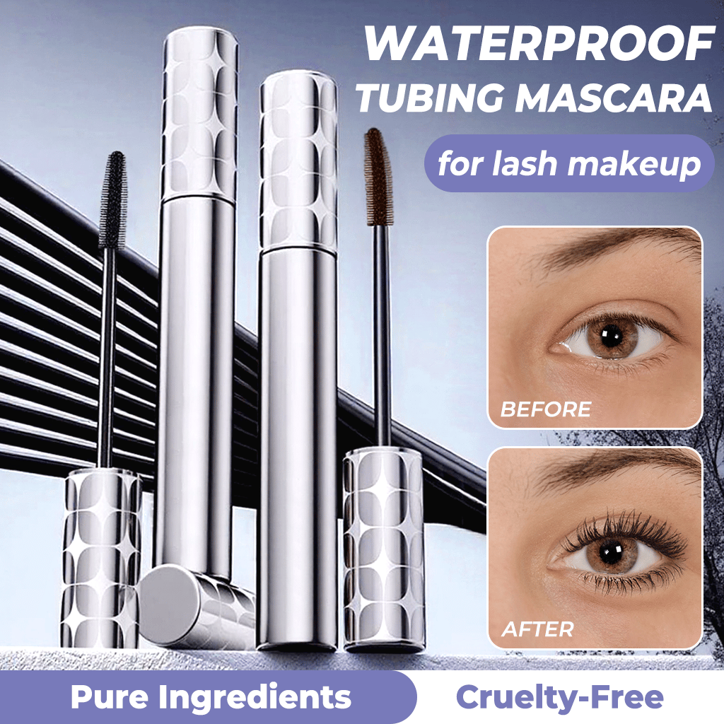 🥳🥳BUY 1 GET 1 FREE:￡8.99!!💞50K+ SOLD!👁️✨✨ Waterproof Fiber Mascara - Intense Length & Curl with Enriched Fibers for Clump-Free Volume All Day 🌟💖💃