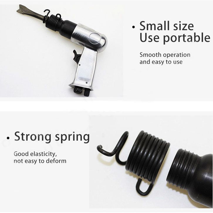 📢📢40% OFF !! ⏰Hand-held Pointed Hammer Grooving and Rust Removal Impact Air Shovel Hammer Tool