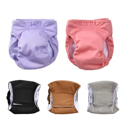 🐾   🐶Washable Pet Diapers for Female Male Dogs, Reusable Doggy Diapers