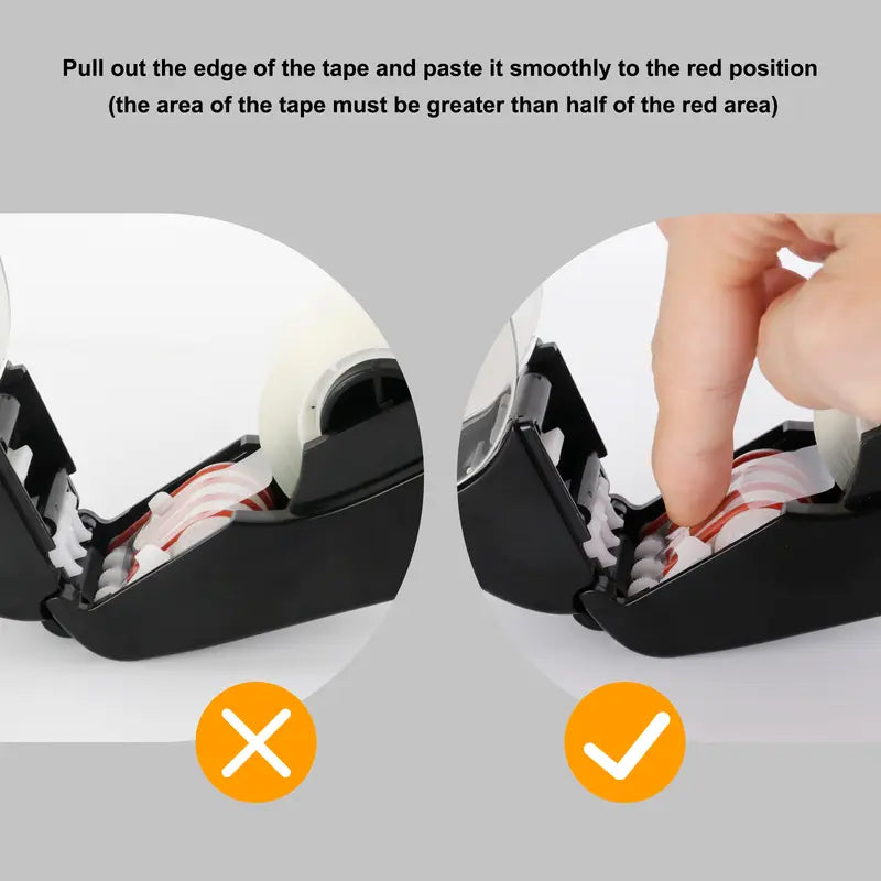 📦 LIMITED-TIME 50% OFF! ✂️Portable Tape Cutter – one-hand operation, hidden blade for safety. Fits 12/19mm tape.🛡️