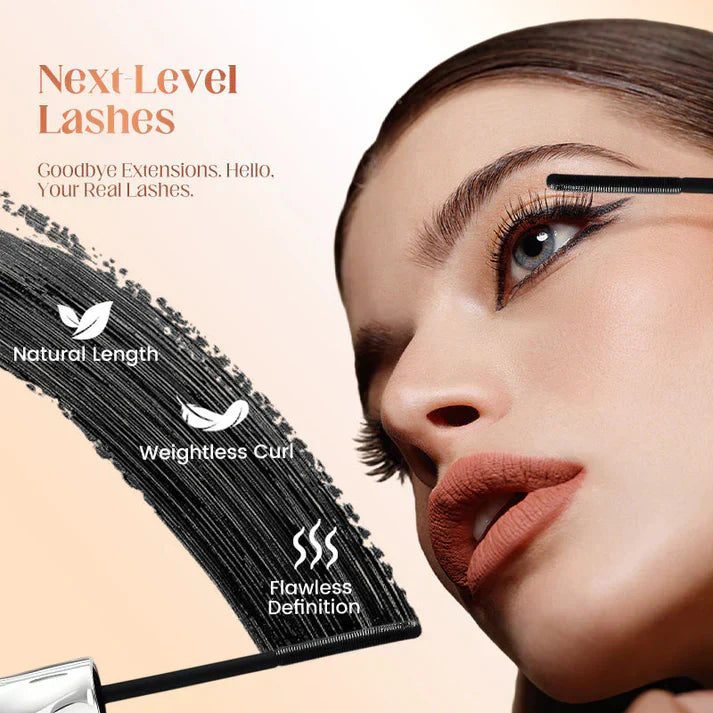 🥳2026 HOT SALE💞50K+ SOLD!👁️✨ All-Day Beautiful Lashes, Smudge-Proof! Waterproof Fiber Mascara for Natural Volume. 💖💃
