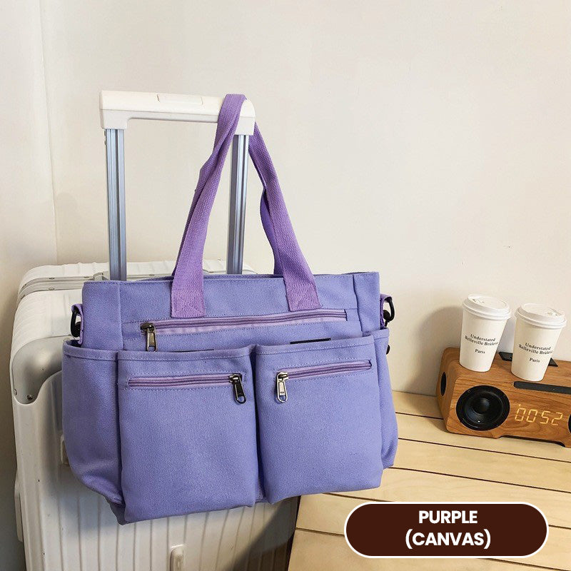 ⛱️60% OFF!👜Vintage Solid Color Shoulder Bag🎁