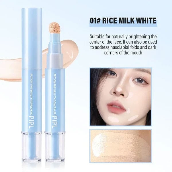 🥳2026 HOT SALE🥳💞50K+ SOLD!🎨🖌️ 50% OFF! Dual Concealer Pen – Covers dark circles & spots, 24hr hydration.