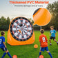 🎯⚽️Inflatable soccer dartboard, giant soccer dartboard, comes with 2 soccer balls and air pump, can be set up in 3 minutes, ideal for large garden games.