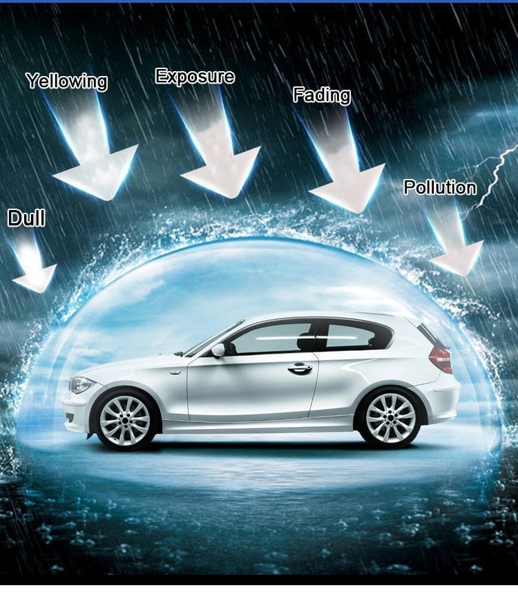 🔥Car Glass Oil Film Cleaner Brush🚗