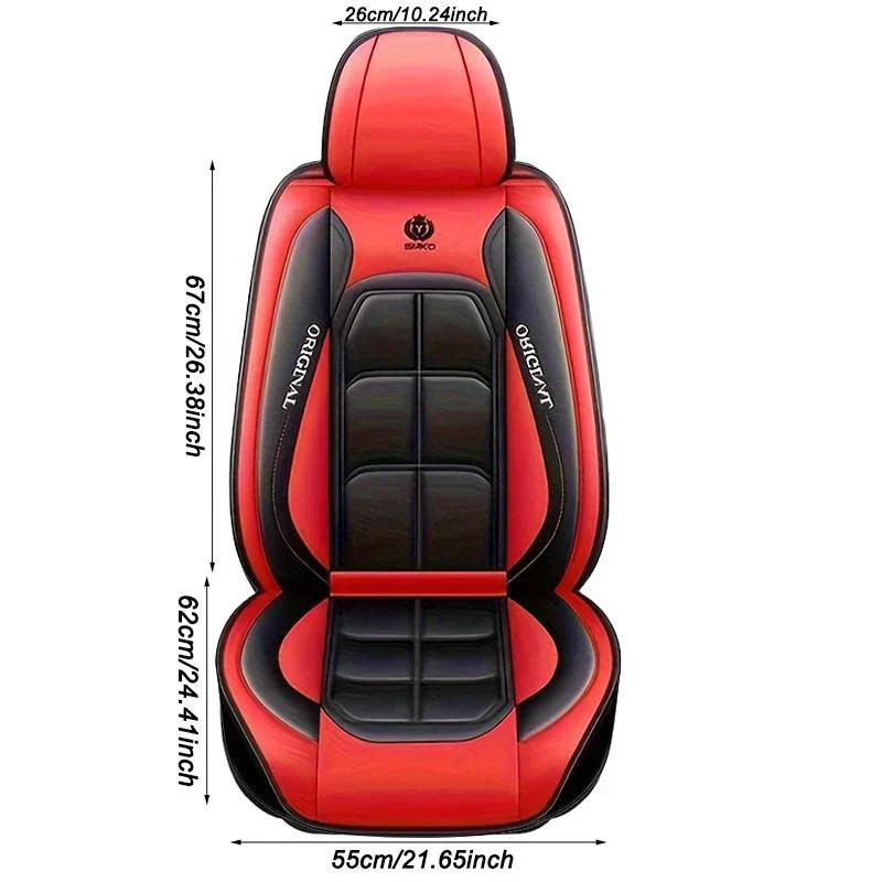 🔥2026 Hot Sale 50% OFF 🔥Premium Leather Front Seat Covers – Universal Fit for Sedans, SUVs & Trucks