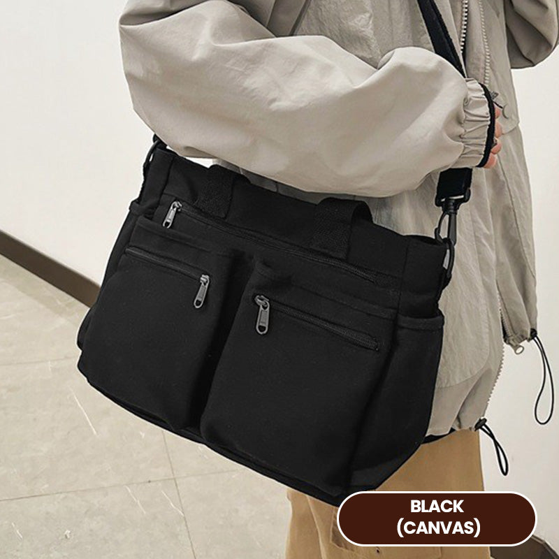 ⛱️60% OFF!👜Vintage Solid Color Shoulder Bag🎁