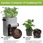 18/26/38L Large Capacity Potato Grow Planter PE Container Bag Pouch Tomato Vegetables Garden Outdoor