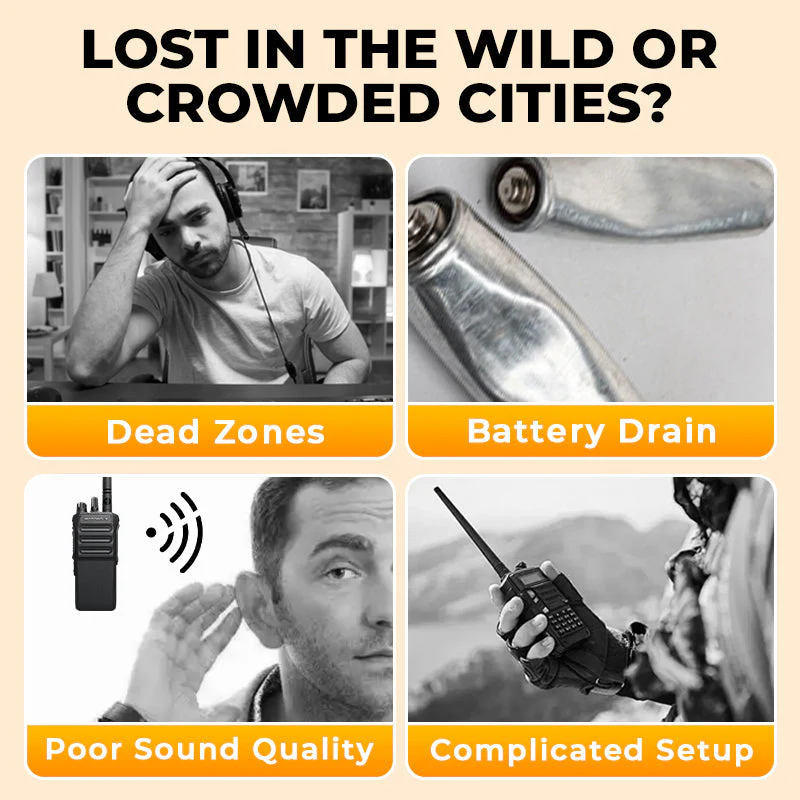 📢📢 50% OFF☎️UV-5R Two Way Radio Dual Band Walkie