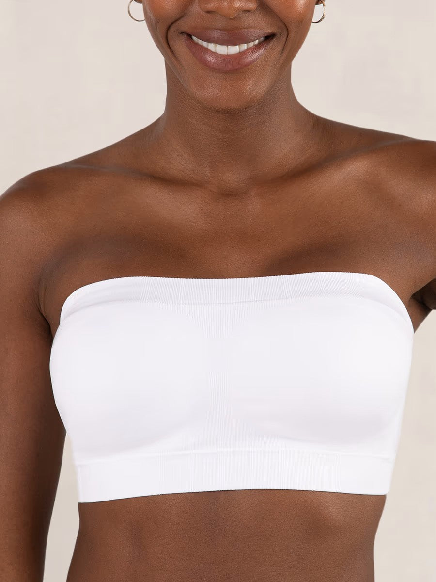 ⛱️Last Day Special Price ￡16.98!!🤩🔥Convertible Strapless Bandeau Bra with Wireless Comfort, Anti-Slip Grip & Removable Straps