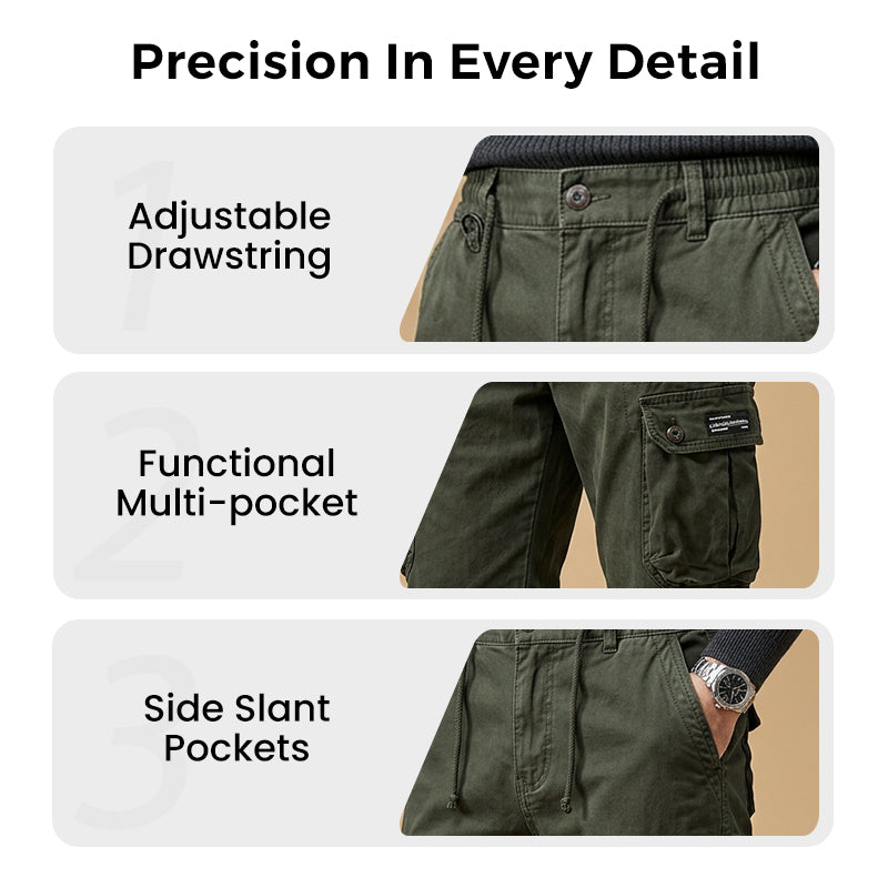 🎁New arrival 50% OFF💥Men's Cotton Cargo Tactical Pants