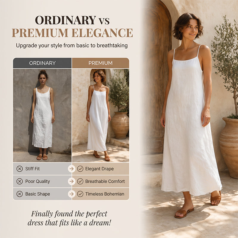 👗 LIMITED-TIME 50% OFF! ✨ Women's Casual Solid Color Slip Dress