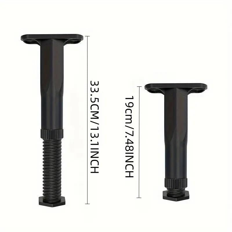 🛏️💪 Adjustable Bed Support Legs – 50% OFF! Heavy-duty plastic & metal, reinforced center bar, screws included – set of 2-12. 💯