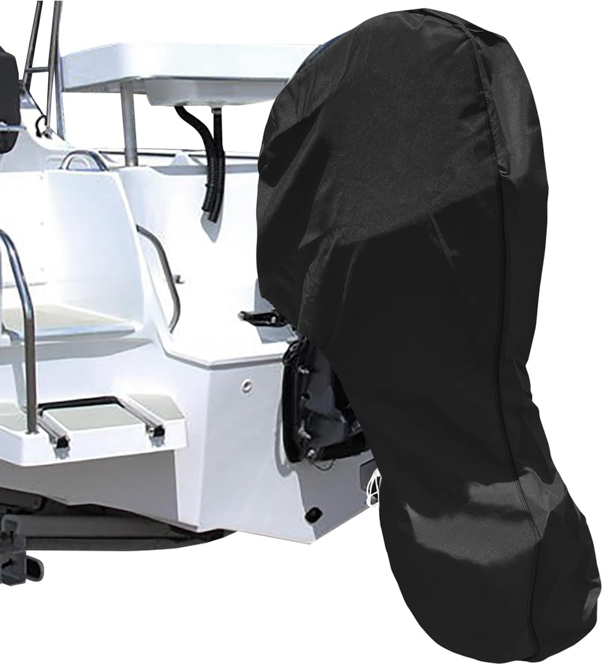 🚤❄️ 50% OFF – FULL-COVERAGE BOAT MOTOR COVER IN 420D OXFORD – PROTECT YOUR OUTBOARD FROM RAIN, SNOW & UV, NO TOOLS NEEDED! 🛡️