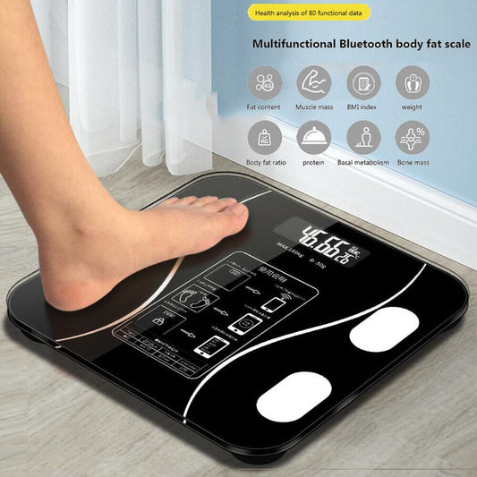 🏅NEW YEAR SPECIAL 50% OFF⏰Weight & Body Fat Smart Digital Scale🏃‍