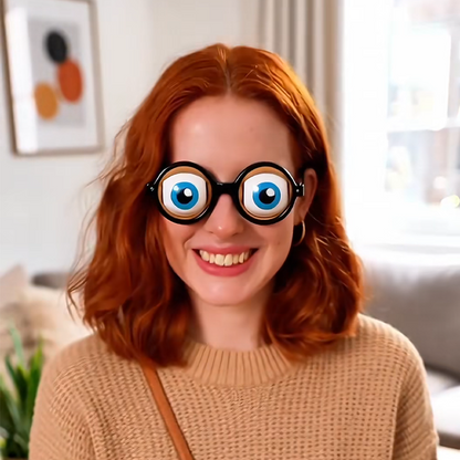 🔥Christmas Super Sale🏆Flash Sale💥Funny Glasses with Winking Eye Mechanism🥸