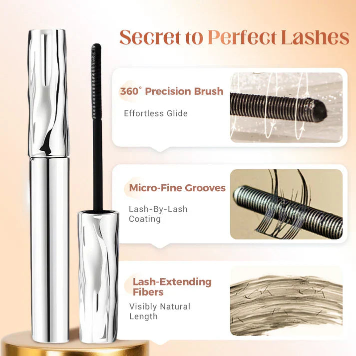🥳2026 HOT SALE💞50K+ SOLD!👁️✨ All-Day Beautiful Lashes, Smudge-Proof! Waterproof Fiber Mascara for Natural Volume. 💖💃