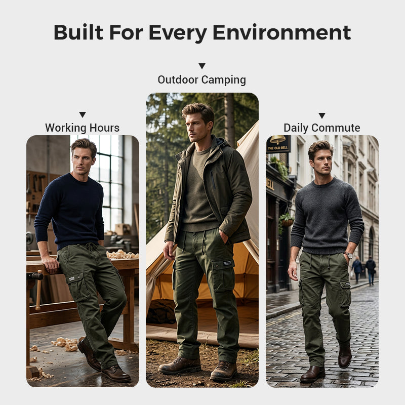 🎁New arrival 50% OFF💥Men's Cotton Cargo Tactical Pants
