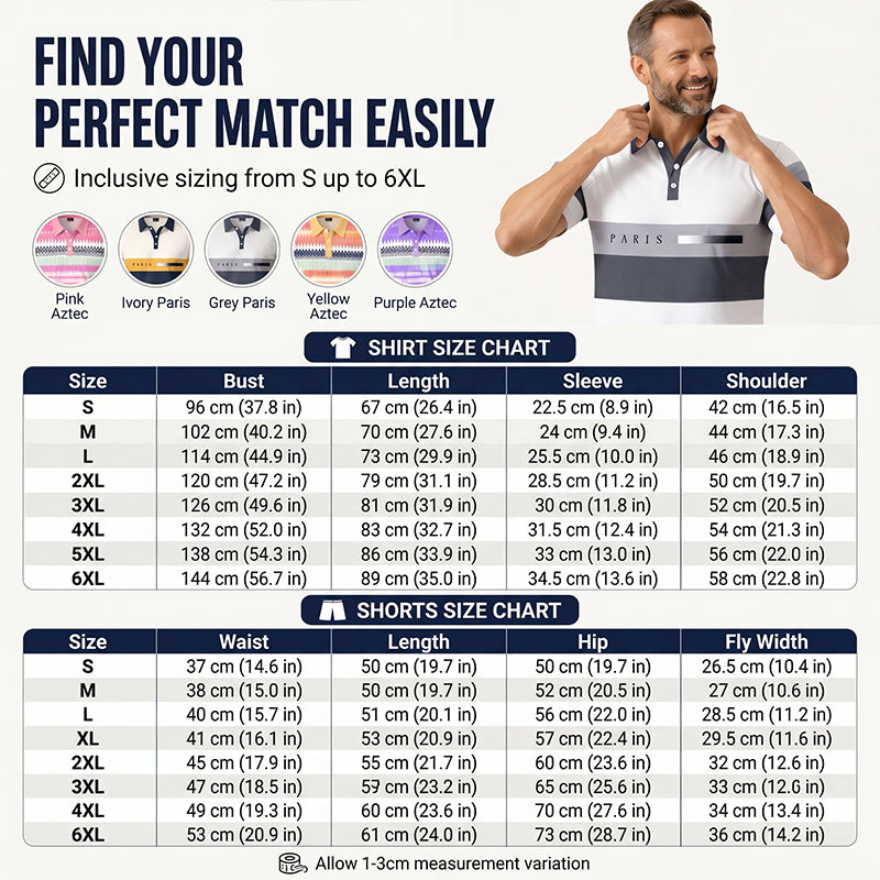 🔥Men's Short Sleeve Casual Set, Summer Beach Fashion Sport Wear, Plaid Pattern, Slim-Fitting, Above the Knee