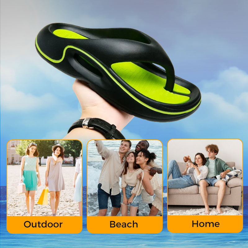 🔥 HOT Sale🔥Comfortable Summer Flip Flops with Thick Soles