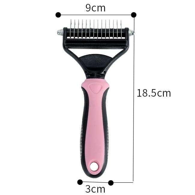 🐾  Last Day Special Price £9.99 !  🏆 Professional Deshedding Tool For Dogs And Cats – Gentle On Skin, Efficient Grooming & Comfortable Grip Design ✂️