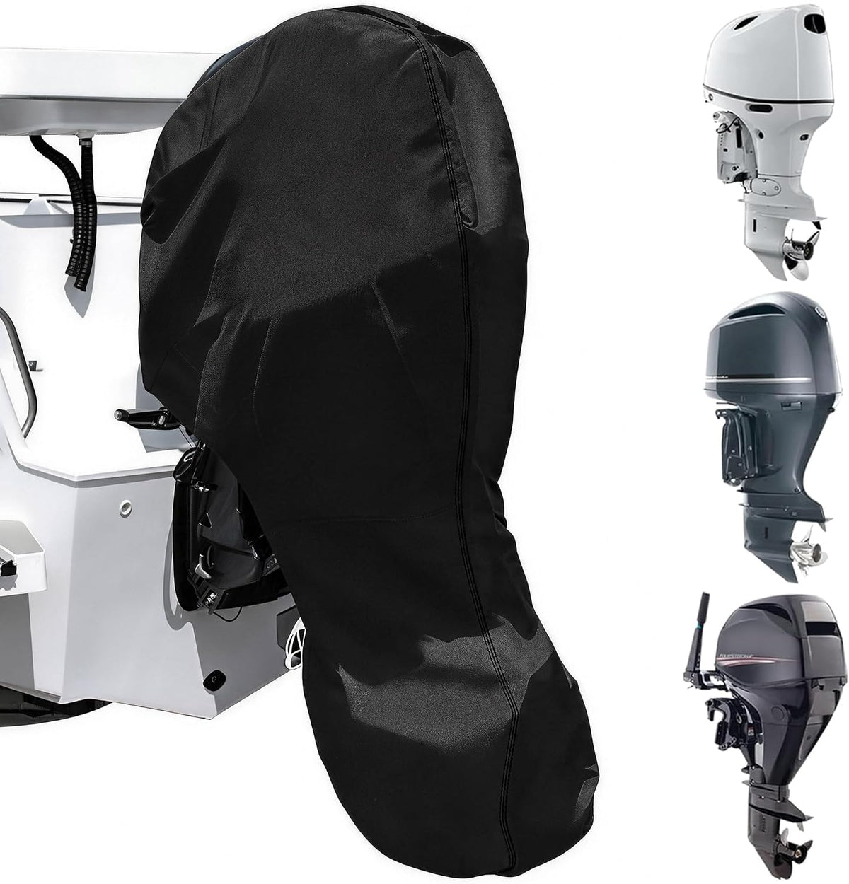 🚤❄️ 50% OFF – FULL-COVERAGE BOAT MOTOR COVER IN 420D OXFORD – PROTECT YOUR OUTBOARD FROM RAIN, SNOW & UV, NO TOOLS NEEDED! 🛡️